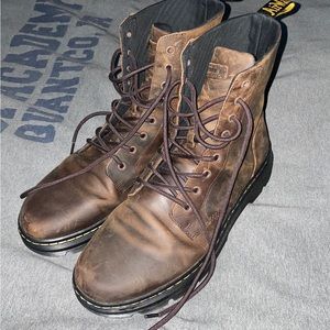 Doc Martin Crazy Horse Leather Boots